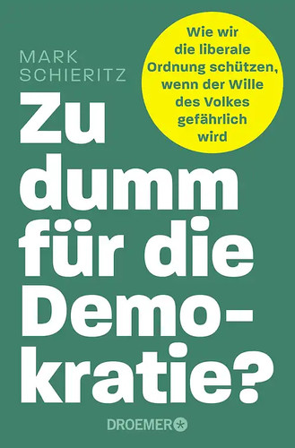 Dumm für die demokratie - für, demokratie?