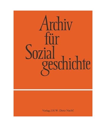 Archiv für sozialgeschichte - archiv,