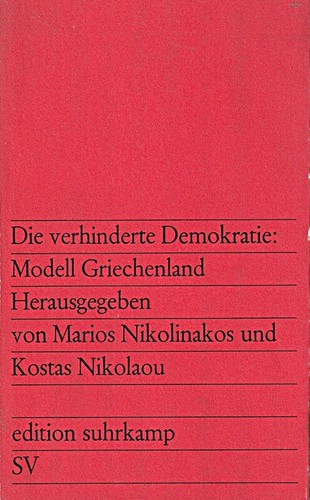 Die verhinderte demokratie - die,