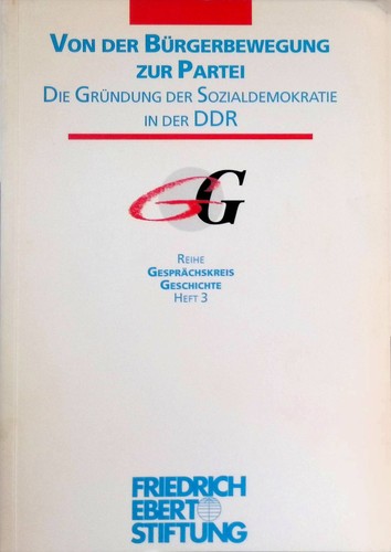 Von der bürgerbewegung zur - der,