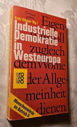 Industrielle demokratie - industrielle,