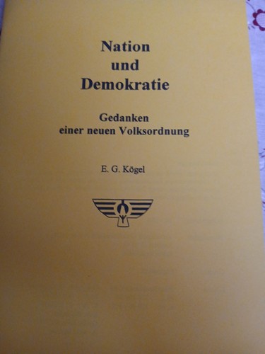 Nation und demokratie - e., g