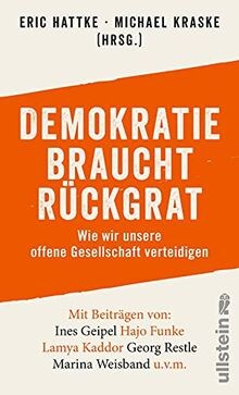 Demokratie braucht rückgrat - demokratie,